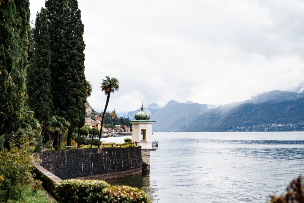 Lac de Côme en Italie