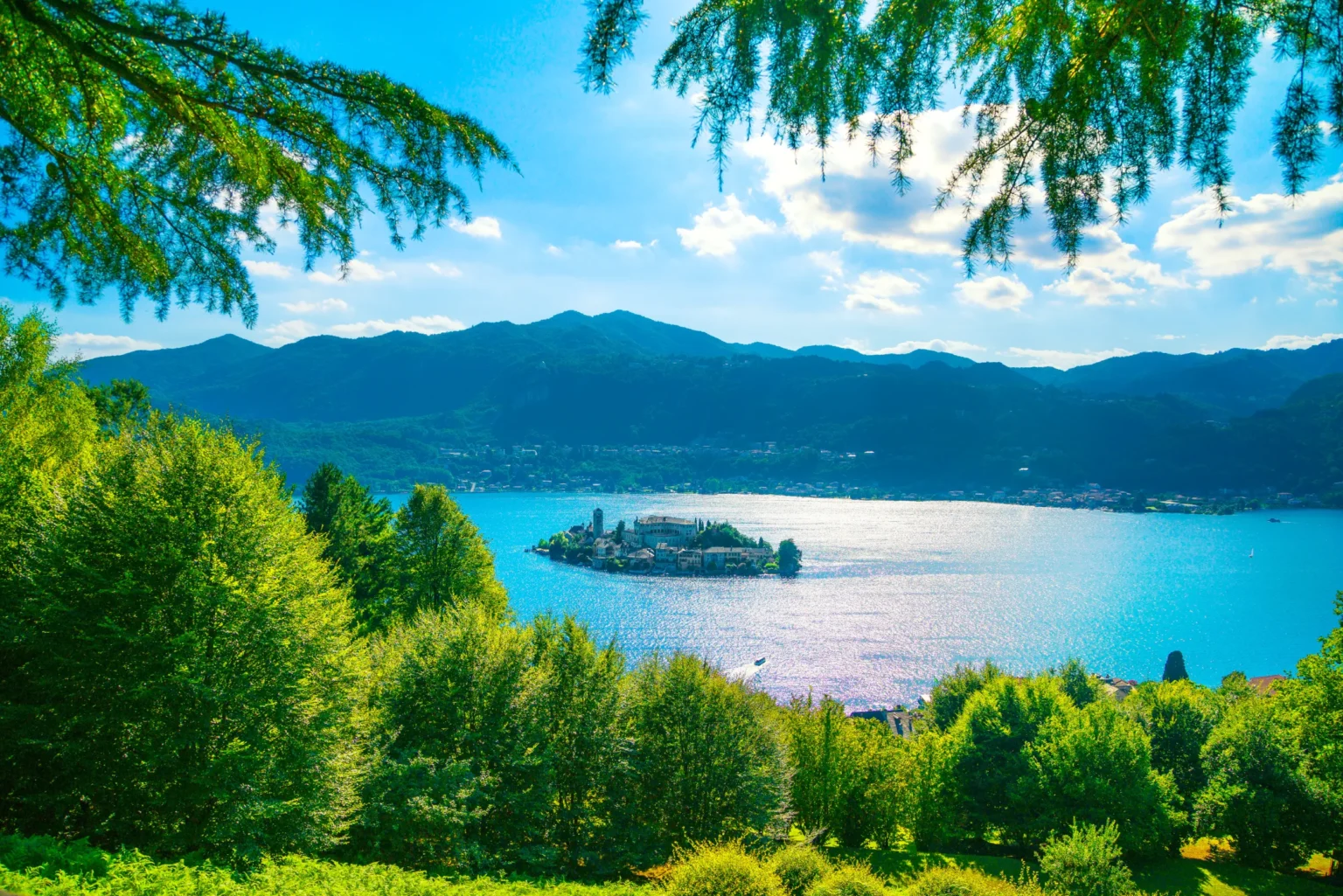 Italie lac d'orta