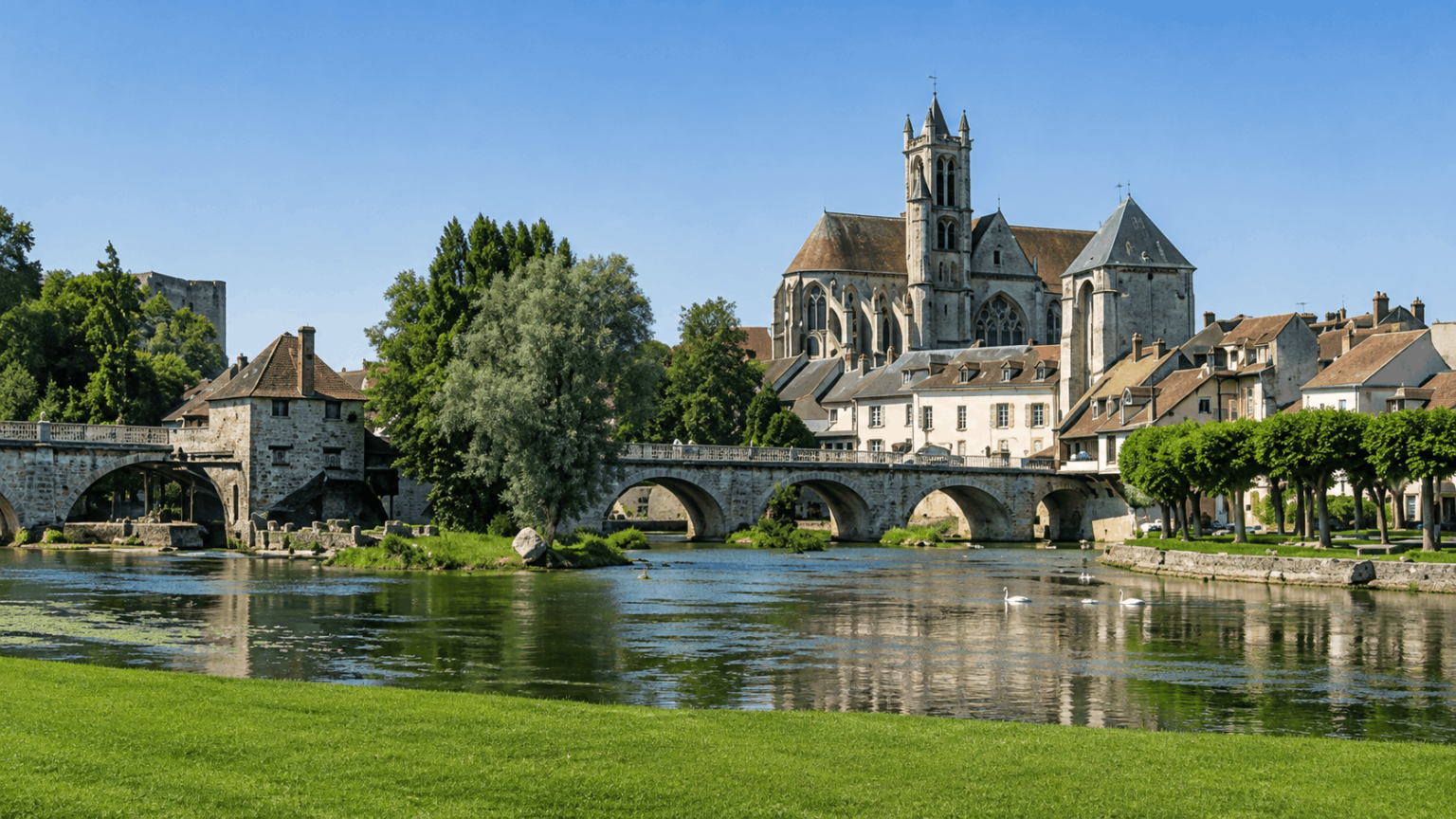 Moret-sur-Loing : cité médiévale et village de Sisley moret-sur-loing
